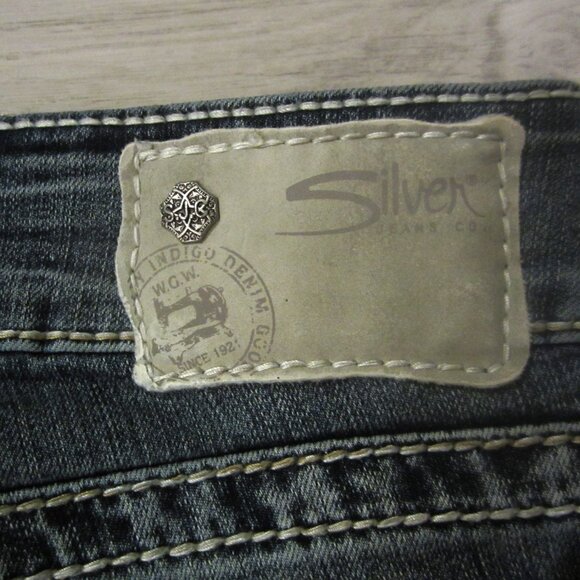 Embroidered Silver Jeans - Picture 4 of 7